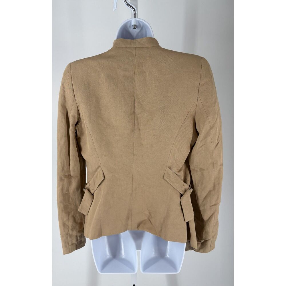 Zara Basic Camel Open Front Blazer Jacket Women’s… - image 2